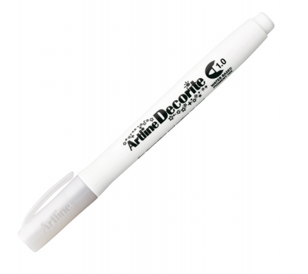 Marcatore Decorite - punta tonda - 1 mm - bianco - Artline - A EDF-1/BI - 4549441009884 - 94004_1 - DMwebShop