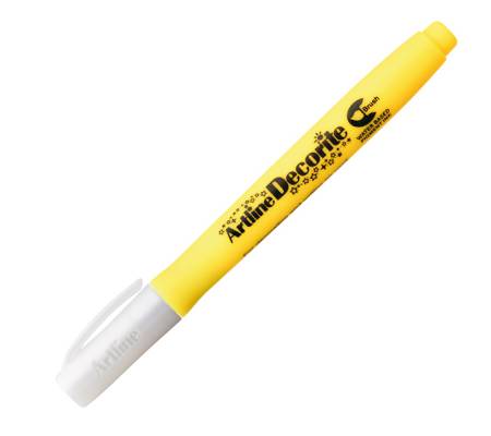 Marcatore Decorite - punta pennello - giallo - Artline - A EDF-F/G - 4549441010705 - 94011_1 - DMwebShop