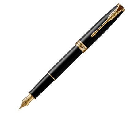 Gift Set DUO - Sonnet Black GT + stilografica + sfera - punta media - Parker - 2093371 - 3026980933715 - 95963_1 - DMwebShop