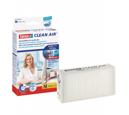 Filtro Clean Air per stampanti e fax - 14 x 7 cm - Tesa - 50379-00000-02 - 4042448154699 - DMwebShop