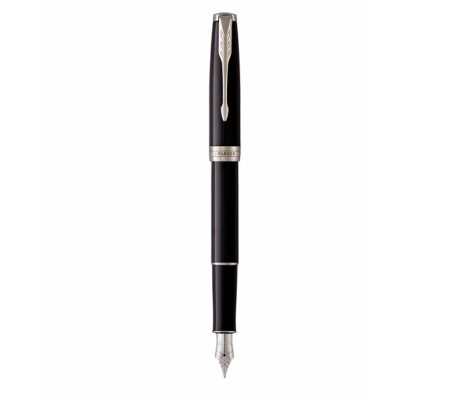 Penna stilografica Sonnet Laque black CT - punta M - Parker - 1931500 - DMwebShop