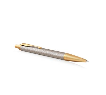 Penna sfera IM Premium Grey Metal ChiselLED - punta M - Parker - 1931687 - 3501179316871 - DMwebShop
