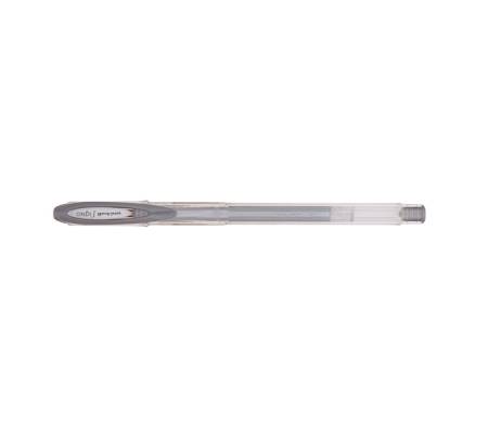Penna a sfera gel Uni Ball Signo - punta 0,8 mm - argento - Uni Mitsubishi - M UM120NM ARG - 4902778788851 - DMwebShop