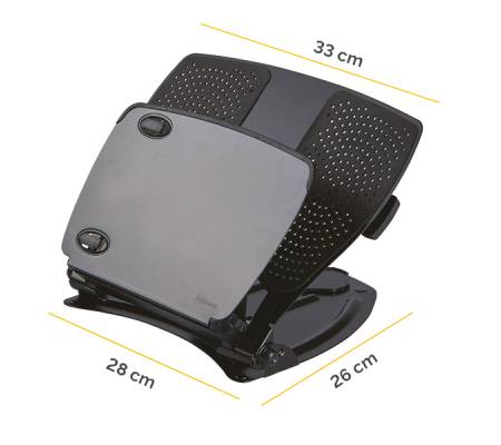 Supporto notebook Professional Series - hub USB - leggio - Fellowes - 8024602 - 43859611164 - DMwebShop