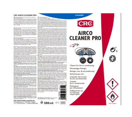 Detergente per climatizzatori Airco Cleaner - 500 ml - CRC - C8402 - 5412386064319 - 91744_1 - DMwebShop