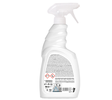 Detergente gel - profumato - con cloro attivo - trigger 750 ml - Sanitec - 1560-s - 8032680393167 - 91760_1 - DMwebShop
