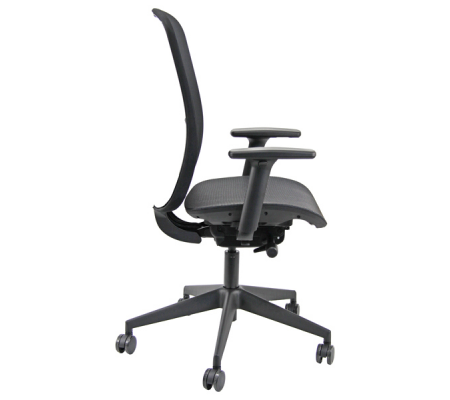 Seduta ergonomica Shape - completamente in rete - nero - Unisit - SHSU/BR2D/N - 8059513460131 - 93830_2 - DMwebShop