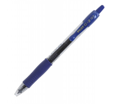 Penna roller gel scatto G-2 - punta 0,7 mm - 12 refill inclusi - blu - conf. 12 pezzi - Pilot - 000024 - 3131910556183 - 94299_1 - DMwebShop