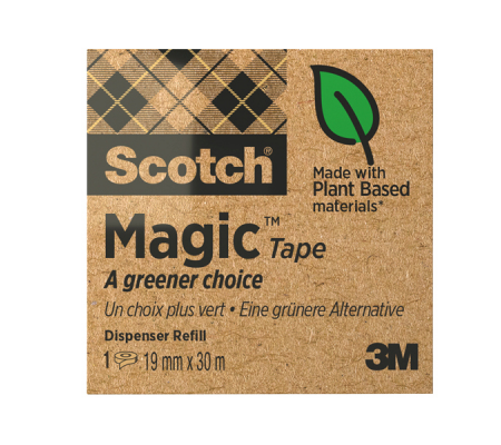 Nastro adesivo Magic 900 - green - 19 mm x 30 mt - Scotch - 7100044086 - 051141405995 - 95032_1 - DMwebShop