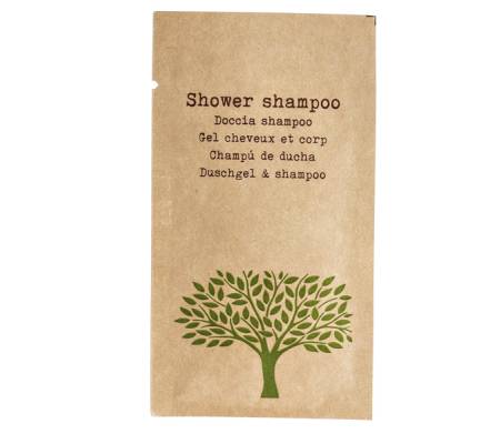 Bustina Linea Cortesia Natura - bagnodoccia shampoo - monodose - 10 ml - conf. 150 pezzi - Leone - W3336 - 8024112008220 - 95327_1 - DMwebShop