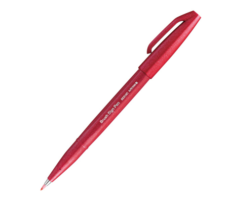 Pennarello Brush Sign Pen - colori assortiti - conf. 6 pezzi - Pentel - 0022050 - 8006935220508 - 94286_6 - DMwebShop