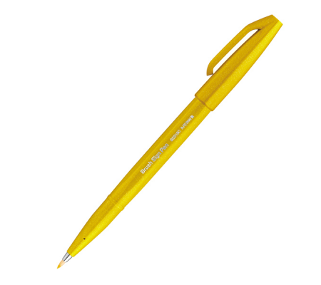 Pennarello Brush Sign Pen - colori assortiti - conf. 6 pezzi - Pentel - 0022050 - 8006935220508 - 94286_7 - DMwebShop