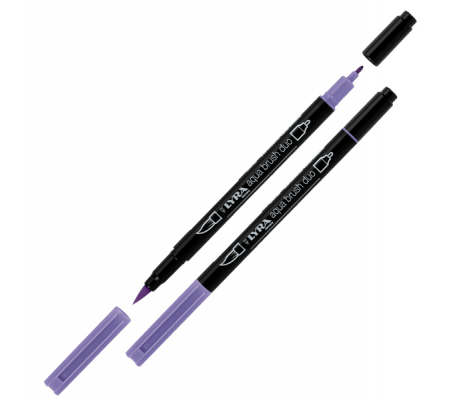 Pennarello Aqua Brush Duo - colori pastel - conf. 6 pezzi - Lyra - L6521061 - 4084900610190 - 94289_1 - DMwebShop
