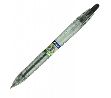 Penna a sfera scatto B2P Ecoball - punta 1 mm - 10 refill B2P inclusi - nero - conf. 10 pezzi - Pilot - 000032 - 3131910586562 - 94296_1 - DMwebShop