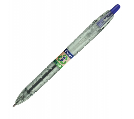 Penna a sfera scatto B2P Ecoball - punta 1 mm - 10 refill B2P inclusi - blu - conf. 10 pezzi - Pilot - 000033 - 3131910586579 - 94297_1 - DMwebShop