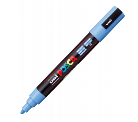 Marcatore Uni Posca PC5M - punta media 1,8 - 2,5 mm - colori assortiti pastel - conf. 4 pezzi - Uni Mitsubishi - M PC5MP 4P - 8007404250910 - 94336_1 - DMwebShop