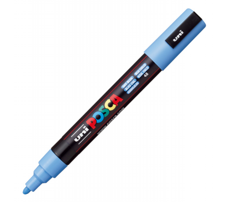 Marcatore Uni Posca PC5M - punta media 1,8 - 2,5 mm - colori assortiti pastel - conf. 8 pezzi - Uni Mitsubishi - M PC5MP 8P - 8007404249242 - 94337_2 - DMwebShop