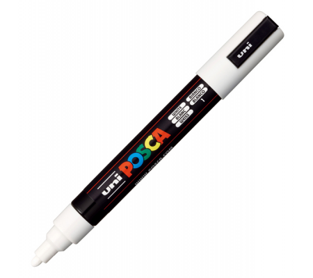Marcatore Uni Posca PC5M - punta media 1,8 - 2,5 mm - colori assortiti pastel - conf. 8 pezzi - Uni Mitsubishi - M PC5MP 8P - 8007404249242 - 94337_4 - DMwebShop