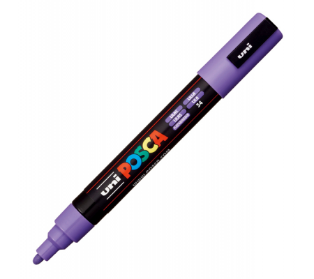 Marcatore Uni Posca PC5M - punta media 1,8 - 2,5 mm - colori assortiti pastel - conf. 8 pezzi - Uni Mitsubishi - M PC5MP 8P - 8007404249242 - 94337_6 - DMwebShop