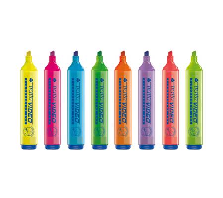 Evidenziatore Video - colori assortiti - boccia 168 pezzi - Tratto - F801500 - 8000825049316 - 95329_1 - DMwebShop