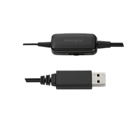 Cuffie classiche mono USB-A - con microfono e controllo del volume - Kensington - K80100WW - 085896801009 - 97382_2 - DMwebShop