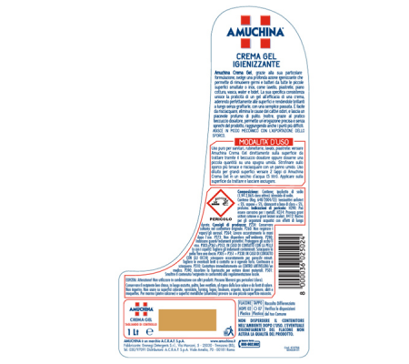Crema gel detergente - 1 lt - Amuchina Professional - 05-0465 - 8000036025024 - 97747_1 - DMwebShop