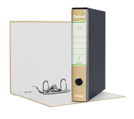 Registratore Oxford Green G82 - dorso 5 cm - commerciale - 23 x 30 cm - avana - conf. 8 pezzi - Esselte - 397820501 - 8004157205013 - DMwebShop