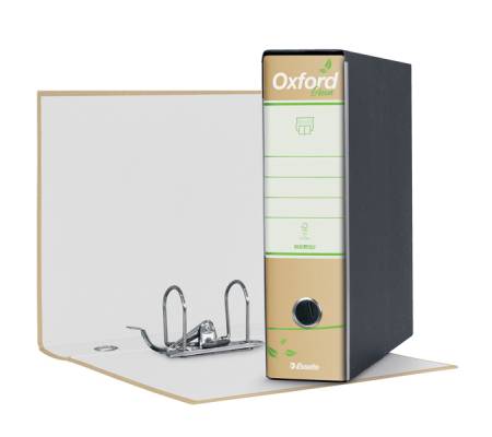 Registratore Oxford Green G83 - dorso 8 cm - commerciale 23 x 30 cm - avana - conf. 6 pezzi - Esselte - 397830501 - 8004157305010 - DMwebShop