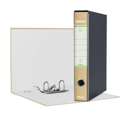 Registratore Oxford Green G84 - dorso 5 cm - protocollo 23 x 33 cm - avana - conf. 8 pezzi - Esselte - 397840501 - 8004157405017 - DMwebShop