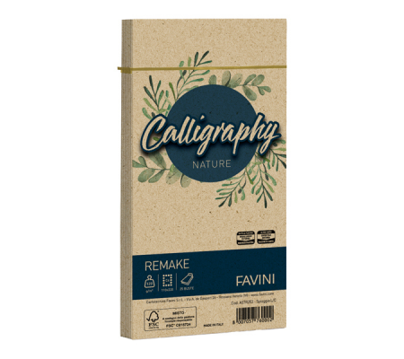 Busta Calligraphy Remake - 110 x 220 mm - 120 gr - spiaggia - conf. 25 pezzi - Favini - A57R253 - 8007057760002 - DMwebShop