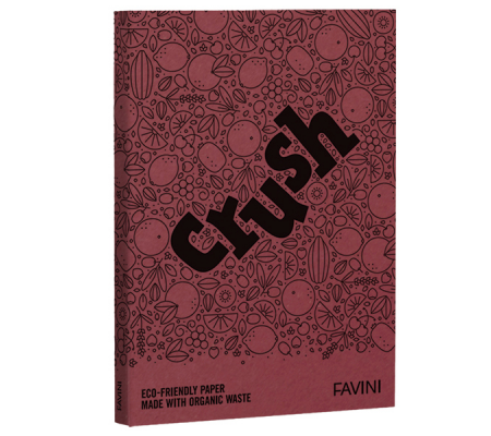 Carta Crush - A4 - 250 gr - ciliegia - conf. 50 fogli - Favini - A69C004 - 8007057622218 - DMwebShop