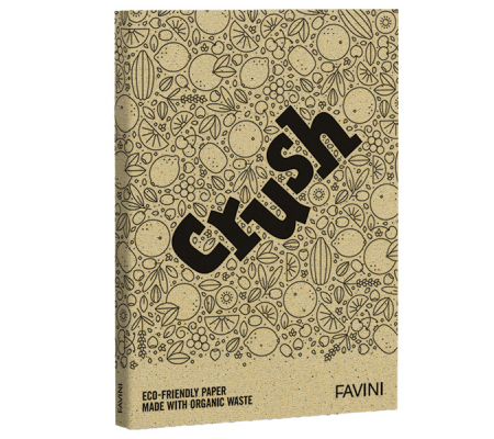 Carta Crush - A4 - 250 gr - oliva - conf. 50 fogli - Favini - A69N004 - 8007057622256 - DMwebShop