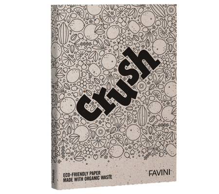 Carta Crush - A4 - 250 gr - cacao - conf. 50 fogli - Favini - A69M014 - 8007057622300 - DMwebShop