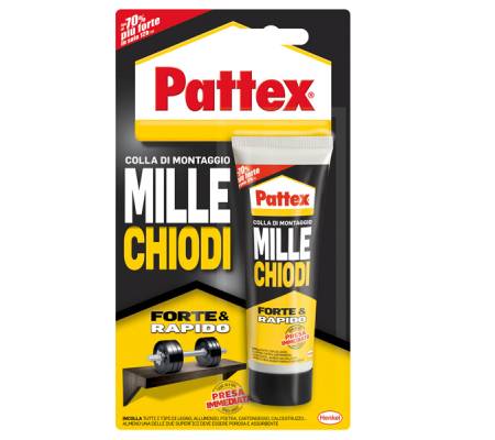 Colla Millechiodi forte e rapido - 100 gr - Pattex - 1947976 - 8004630886524 - DMwebShop