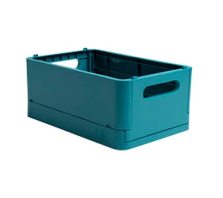 Scatola pieghevole The Smart Case midi Skandi - 27,6 x 18,8 x 12 cm - blu pacifico - Exacompta - 27134D - 9002493271340 - DMwebShop