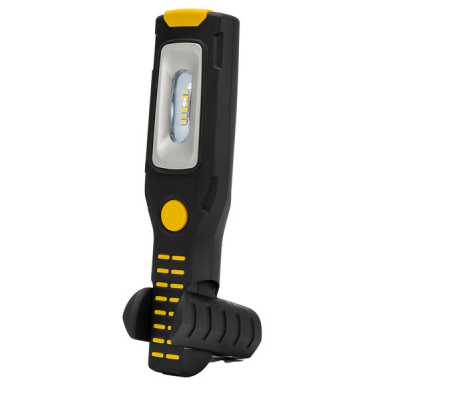 Lampada da lavoro Alamo - con torcia LED - nero-giallo - Velamp - ST472 - 8003910107434 - 97878_2 - DMwebShop
