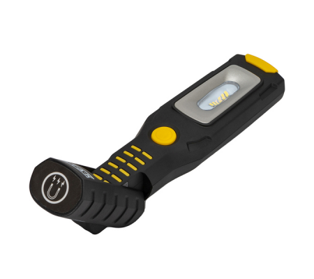 Lampada da lavoro Alamo - con torcia LED - nero-giallo - Velamp - ST472 - 8003910107434 - 97878_3 - DMwebShop