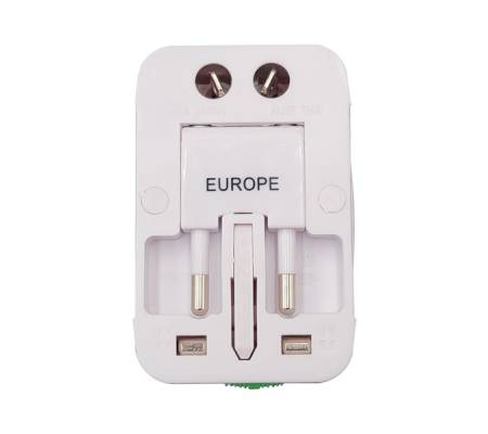Adattatore da viaggio universale bianco - MKC - 492519362 - 98110_5 - DMwebShop
