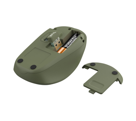 Mouse wireless Yvi+ - silenzioso - verde - Trust - 24552 - 8713439245523 - 98479_3 - DMwebShop
