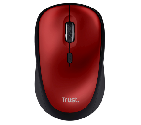Mouse wireless Yvi+ - silenzioso - rosso - Trust - 24550 - 8713439245509 - 98480_1 - DMwebShop