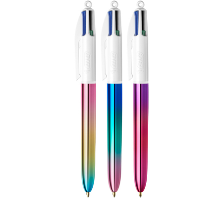 Penna 4 Colours Gradient - colori assortiti - expo 30 pezzi - Bic - 511031 - 03086125110319 - 98780_1 - DMwebShop