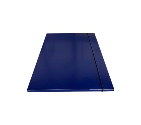 Cartella con elastico tondo - dorso 1 cm - blu - conf. 5 pezzi - Starline - CP01ELBL-STL5300 - 8025133127907 - DMwebShop