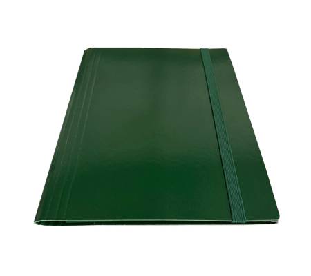 Cartella con elastico piatto - dorso variabile - verde - conf. 5 pezzi - Starline - CP7VE-STL5402 - 8025133128140 - DMwebShop