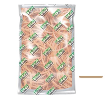 Elastico ad anello - Ø 3 cm - 1 kg - caucciu' - colore naturale - Lebez - 81787 - 8007509123140 - DMwebShop