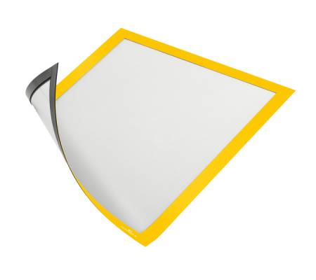 Cornice Duraframe Magnetic - A4 - 21 x 29,7 cm - giallo - conf. 5 pezzi - Durable - 4869-04 - 4005546736358A - DMwebShop