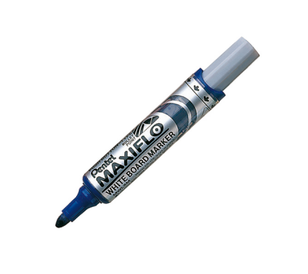 Marcatore per lavagne MaxiFlo - punta conica 6 mm - blu - Pentel - MWL5M-C - 3474374500027 - DMwebShop