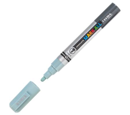 Marcatore a base d'acqua Graduate Mark All - punta tonda - 2 mm - verde salvia - Lyra - L6820064 - 4084900015827 - DMwebShop