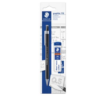 Portamine Grafite 778 - mina 0,5 mm - con astuccio 12 mine - Staedtler - 7785ABK25D - 4007817140307 - DMwebShop