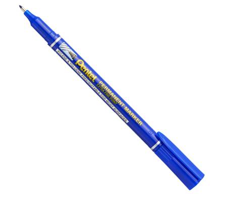 Marcatore permanente NF 450 - punta extra-fine - blu - Amiko - conf. 12 pezzi - Pentel - NF450-C - 884851042828 - DMwebShop