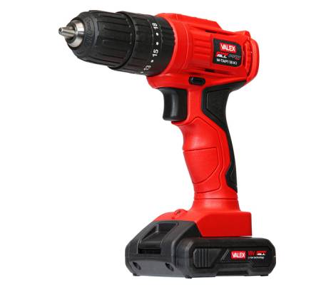 Trapano avvitatore M-TAP1 18 K1 - con percussione - in valigetta - a batteria al litio - 18 V -Valex - Valex - 1429410
